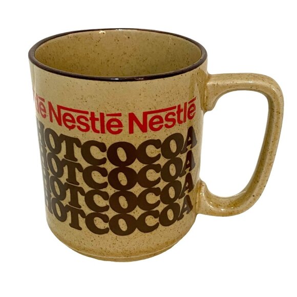 Vintage Nestle Hot Cocoa Mug Made in Japan Advertising - Picture 1 of 6